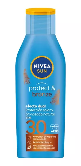Nivea Sun Protege Y Broncea Efecto Dual Fps 30 200ml