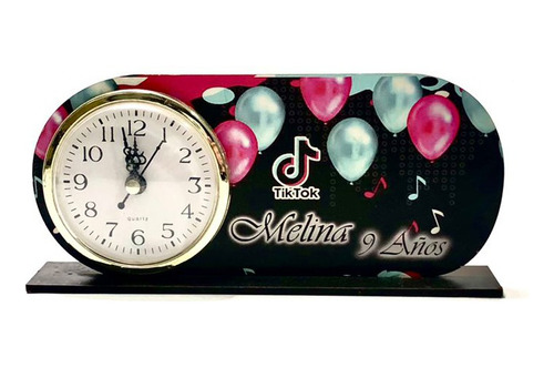 Reloj Souvenirs Escolar Cumpleaños Personalizado  X10