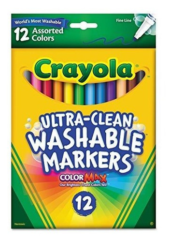 Crayola Llc Crayola Lavables Marcadores 12 Ct Asst