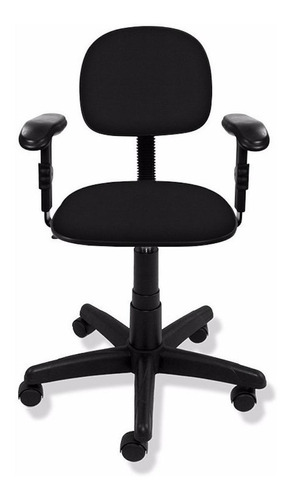 Cadeira de escritório Ecoflex 206 ergonômica preta