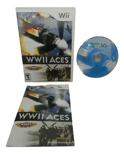 Wwii Aces Original Completa Nintendo Wii - Loja Fisica Rj