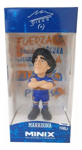 Minix Figura Coleccionable Maradona Boca Junior 12cm Full