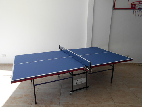 Mesa De Ping Pong Tissus Luxor Con Accesorios De Regalo