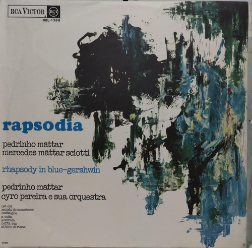 Pedrinho Mattar  Rapsódia Lp Brasil 1966