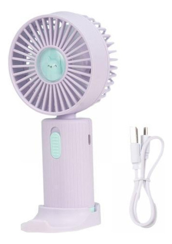 X 2 Ventilador Portátil Con Soporte For Teléfono,