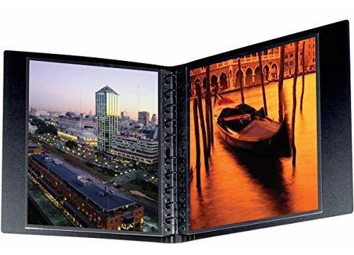 Profolio Binder 9x12puLG - Multi-ring, Recargable - Portrait