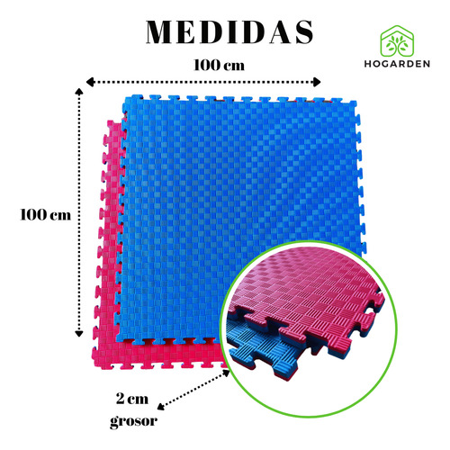 Tatami Piso Tapete De Gimnasio Artes Especiales 10pz 10 M2