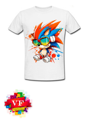 Remera Personalizada Sonic