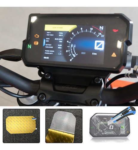 2 Micas Protector Pantalla Velocímetro Ktm 390 Duke Adventur