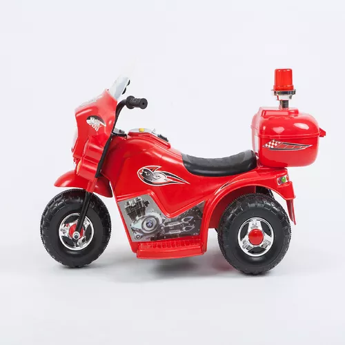 Mini Moto Infantil Elétrica Masculino Feminino Bateria Cor Vermelho