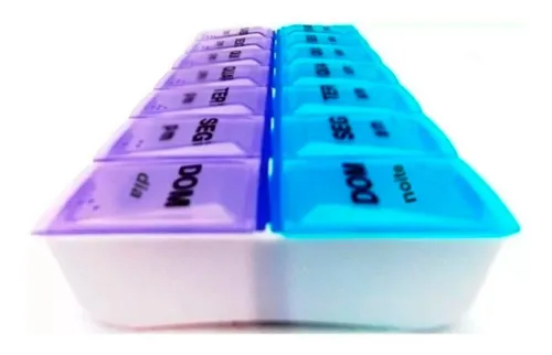 Pastillero organizador Morning Night Medicine