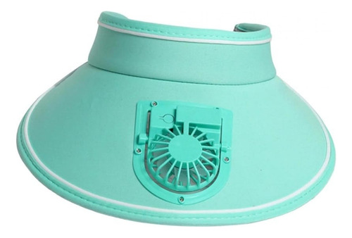 Sombrero Gorra Visera Con Ventilador Portatil Recargable