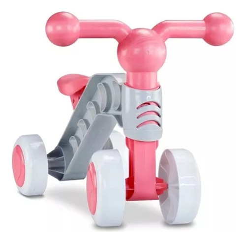 Triciclo Infantil De Equilíbrio Toyciclo Roma Babies 150/151 Color Rosa