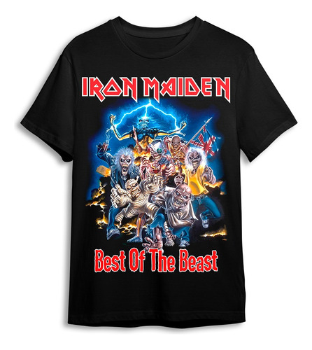 Polera Iron Maiden - Best Of The Beast - Holy Shirt