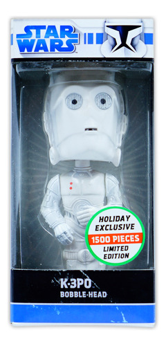 Star Wars Funko Wacky Wobbler K-3po Holiday Exclusive