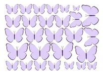 Comprar Impresión Comestible Oblea De Arroz Grosor Medio Mariposas