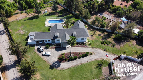 Casa De 5 Habitaciones, Terraza, Jardín Y Piscina-los Andes