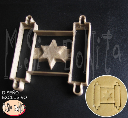 Hanukkah Pesaj - Molde Galletas Cookies Cortante Masa Fondant - Festividades Judias - Torah Menorah Dreidel Maguen David