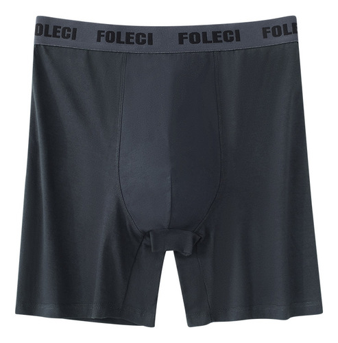 Bóxer De Cintura Alta De Algodón De Talla Grande Para Hombre