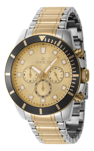 Reloj Invicta 46049 Oro, Acero Hombres