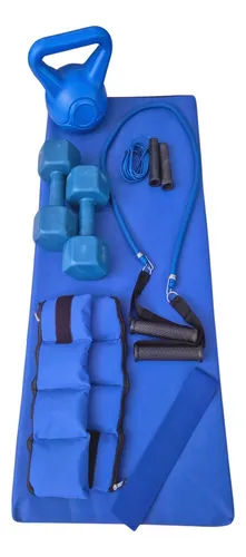 Kit Entrenamiento 3. Gimnasio En Casa. Fitness