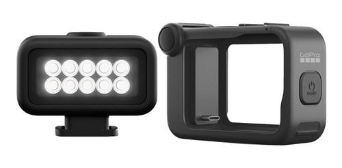 Imagen 2 de 10 de Gopro Kit Vlogger - Microfono Y Luz Led