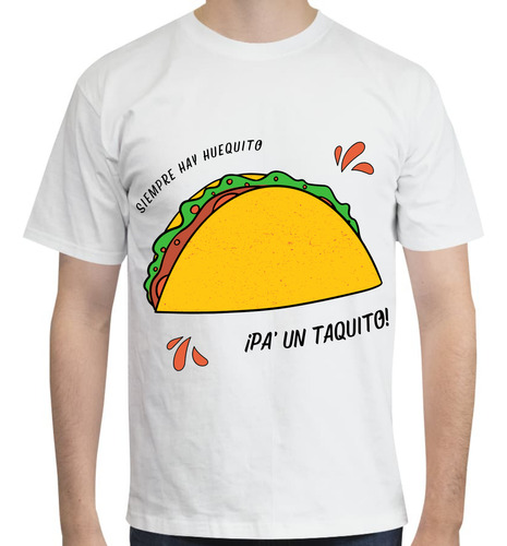 Camiseta Mexicana Para Hombre Taquito Septiembre