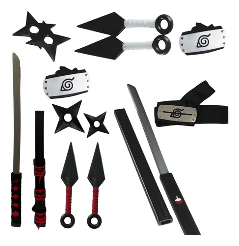 comprar Set Naruto - Kakashi - Naruto - Sasuke - Aldea De La Hoja