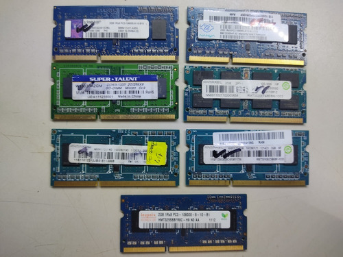 Memoria Ram Ddr3 2gb Laptop Sodimm 10600s 1333mhz 1.5v Pc3