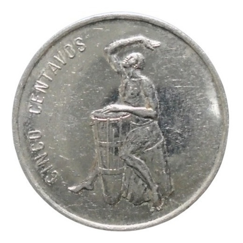 República Dominicana 5 Centavos 1989  R2v#2