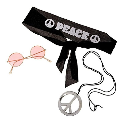 Kit De Accesorios Hippie (adulto)