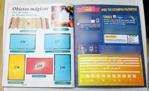 Animales Fantásticos 1 Harry Potter Album Panini Estampas (Usado)