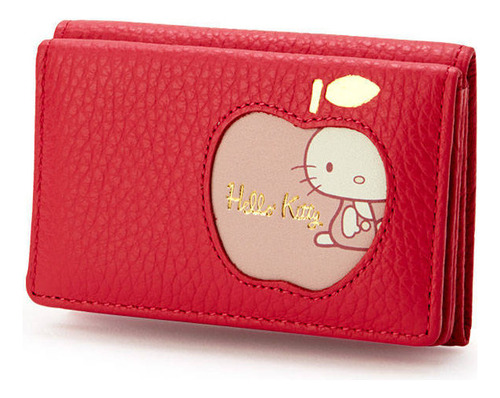 - Hermoso Y Lindo Bolso De Cuero Tipo Billetera Hello Kitty