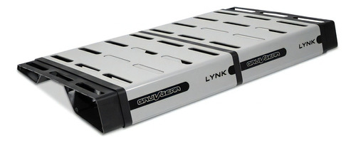 Pedalboard Modular Gruv Gear Lynk Duo, Cinza/preto Cor Cinza