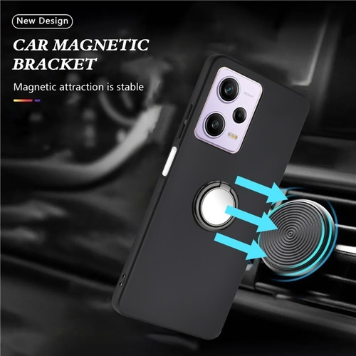 Funda For Xiaomi 14t Pro/poco M4 5g, Con Soporte For Anillo