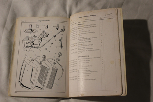 Mercedes Benz 180 1953 Catalogo De Repuestos (Usado)