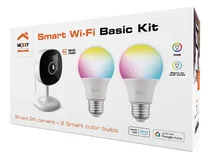 Comprar Kit Inteligente Basic 2 Focos Rgb + Cámara 2k Nexxt Nhk-k121