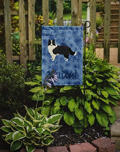Carolines Treasures Ck6226gf Border Collie Bienvenido Jardín