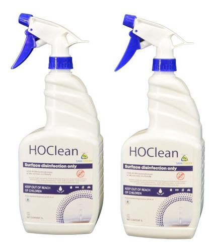 H2oclean, (3pack), Ácido Hipocloroso 100ppm