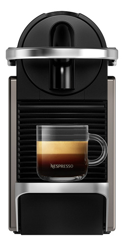 Cafeteira Nespresso Pixie Redesign Titânio 110v