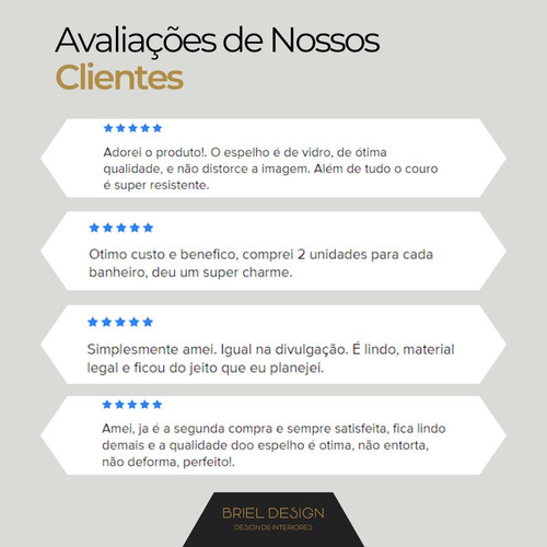 Espelho Retangular Decorativo Com Moldura Em Metal 150x45cm