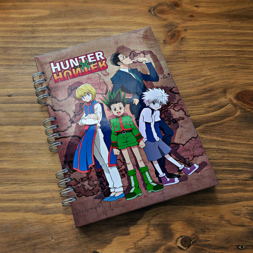 Cuaderno Hunter X Hunter 100 Hojas Tapa Dura + Taza