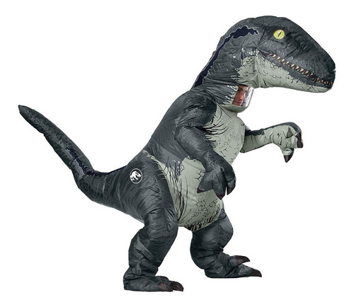 Disfraz Dinosaurio Velociraptor Inflable Adulto Botarga