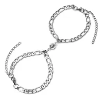 Comprar Pulseras Para Parejas Iman Acero Quirúrgico Pulsera Parejas
