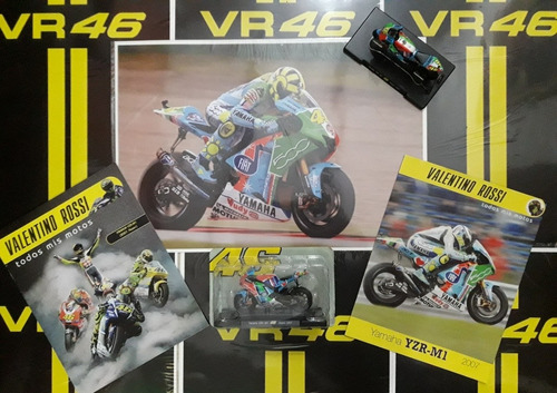 Vr46 Moto 1:18 Yamaha Yzr-m1 2007 Valentino Rossi Certificad