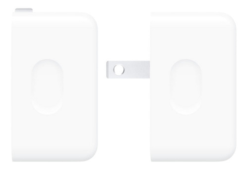 Adaptador De Corriente Compacto 35 W Con Dos Puertos Usb-c Color Blanco