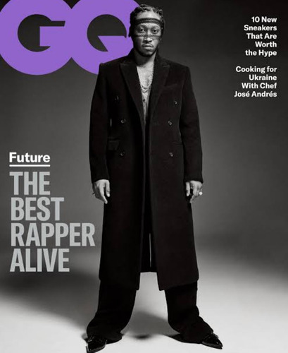 Revista Gq Estados Unidos Mayo 2022 Future Rapero 