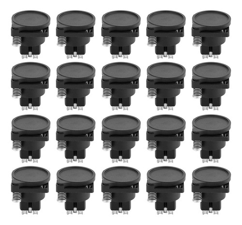 Montaje De Chasis Hembra, 20 Piezas, Conector Xlr De 3 Pines