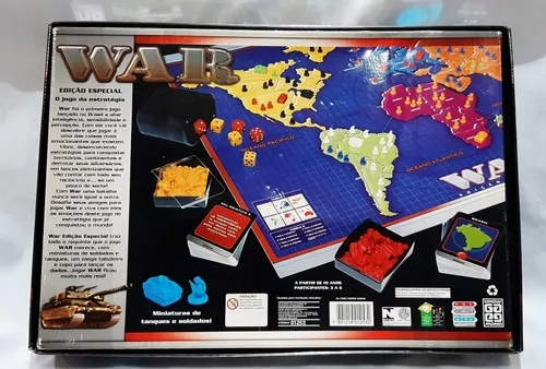 Jogo War Grow 1986 Completo Antigo