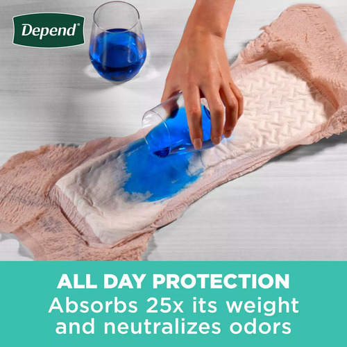Depend Fresh Protection Adult Incontinence Maximum L - 40pz